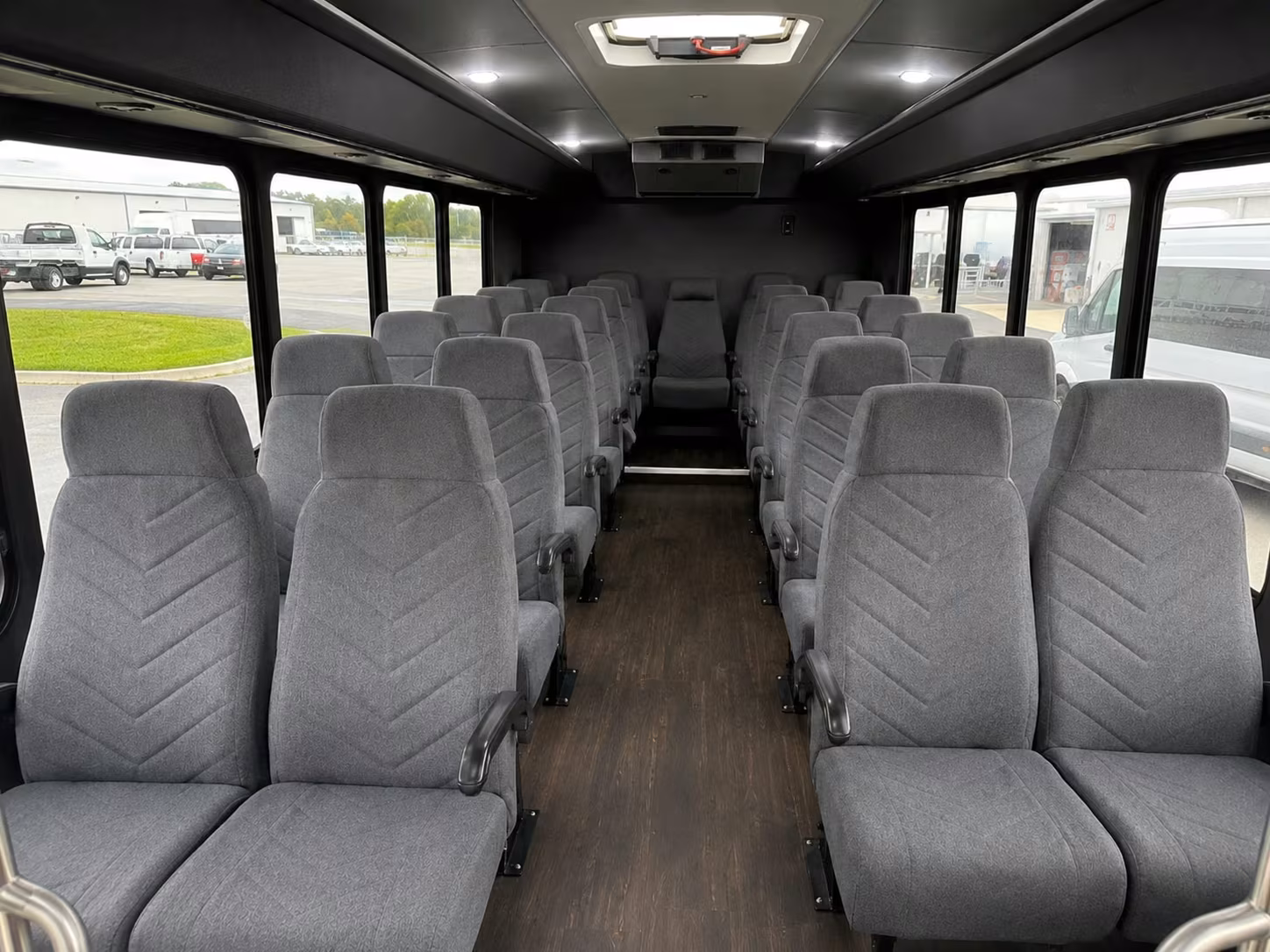 20 passenger minibus interior