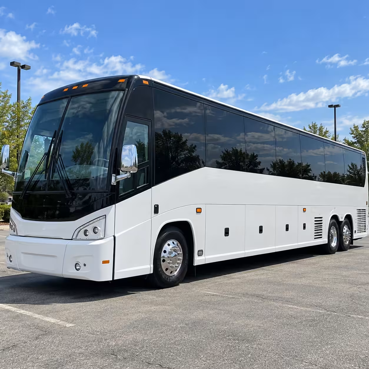 choosing the right bus size for your wyoming wedding transportation