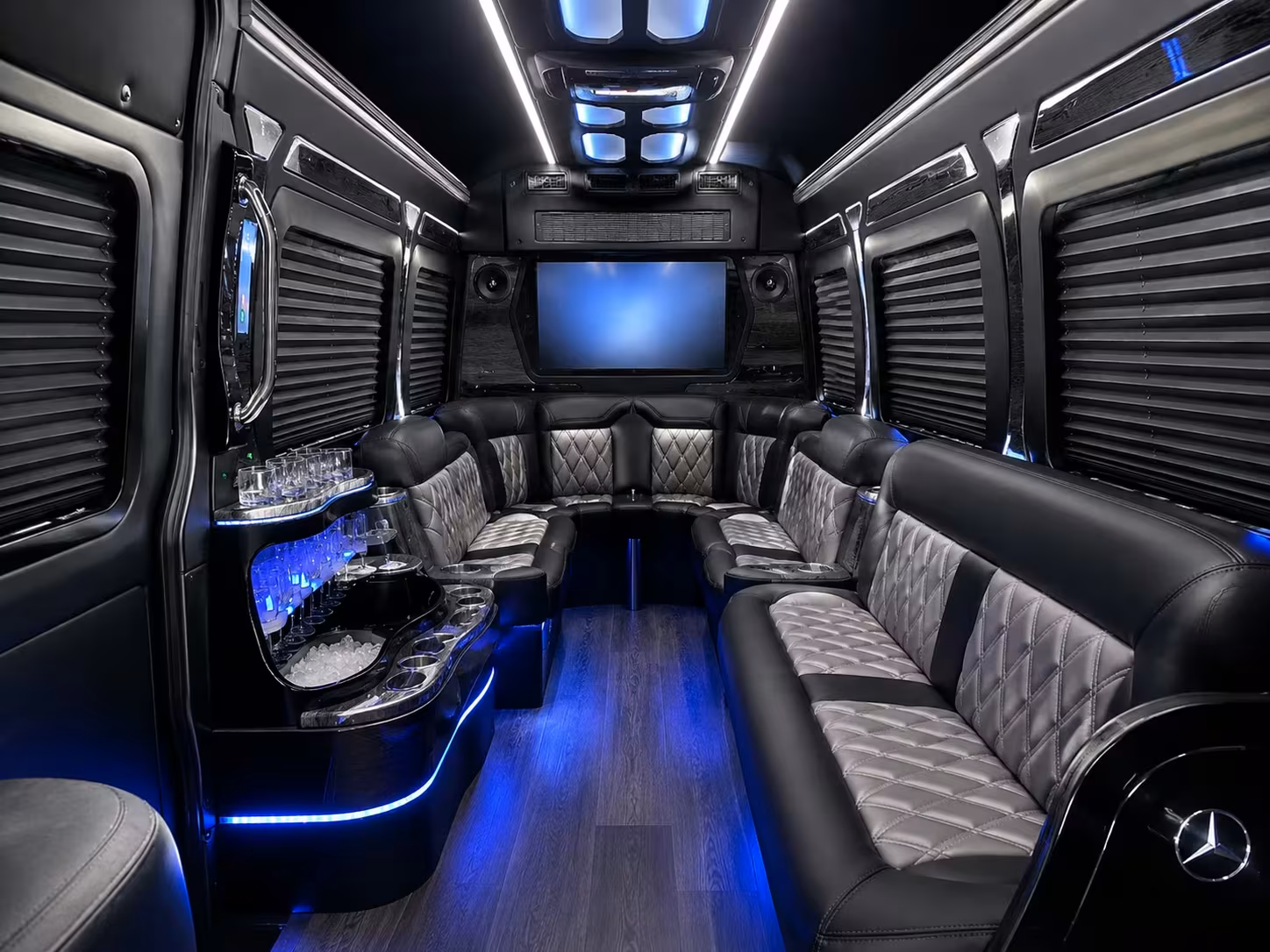 sprinter limousine inside