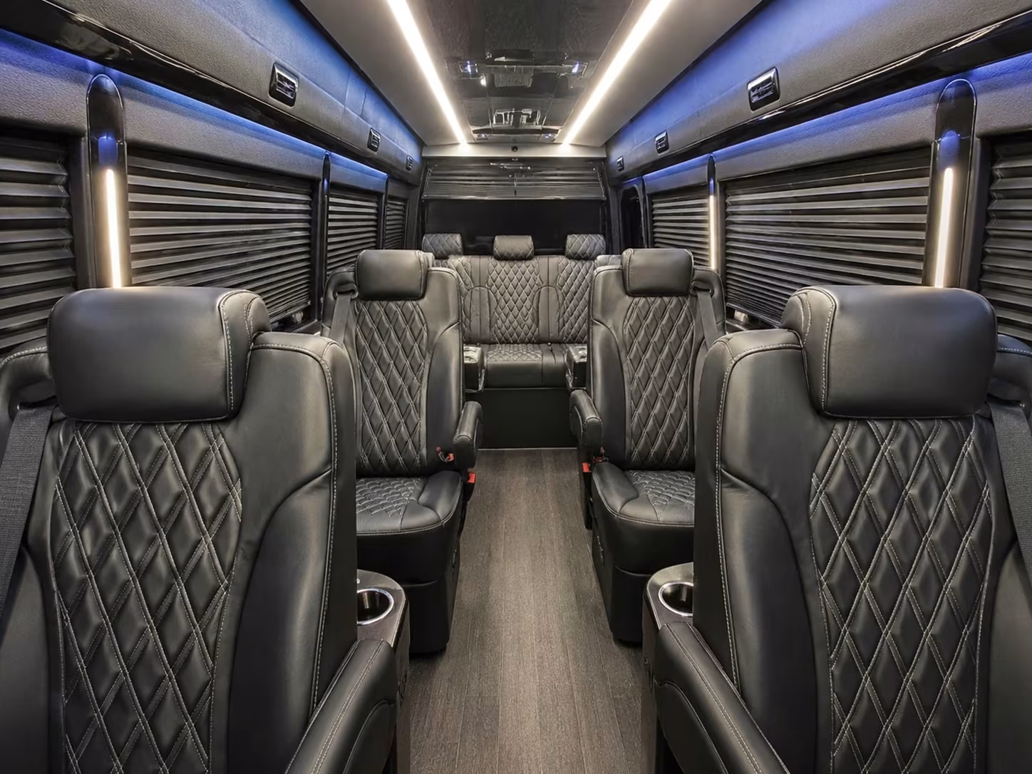 sprinter van with driver interior