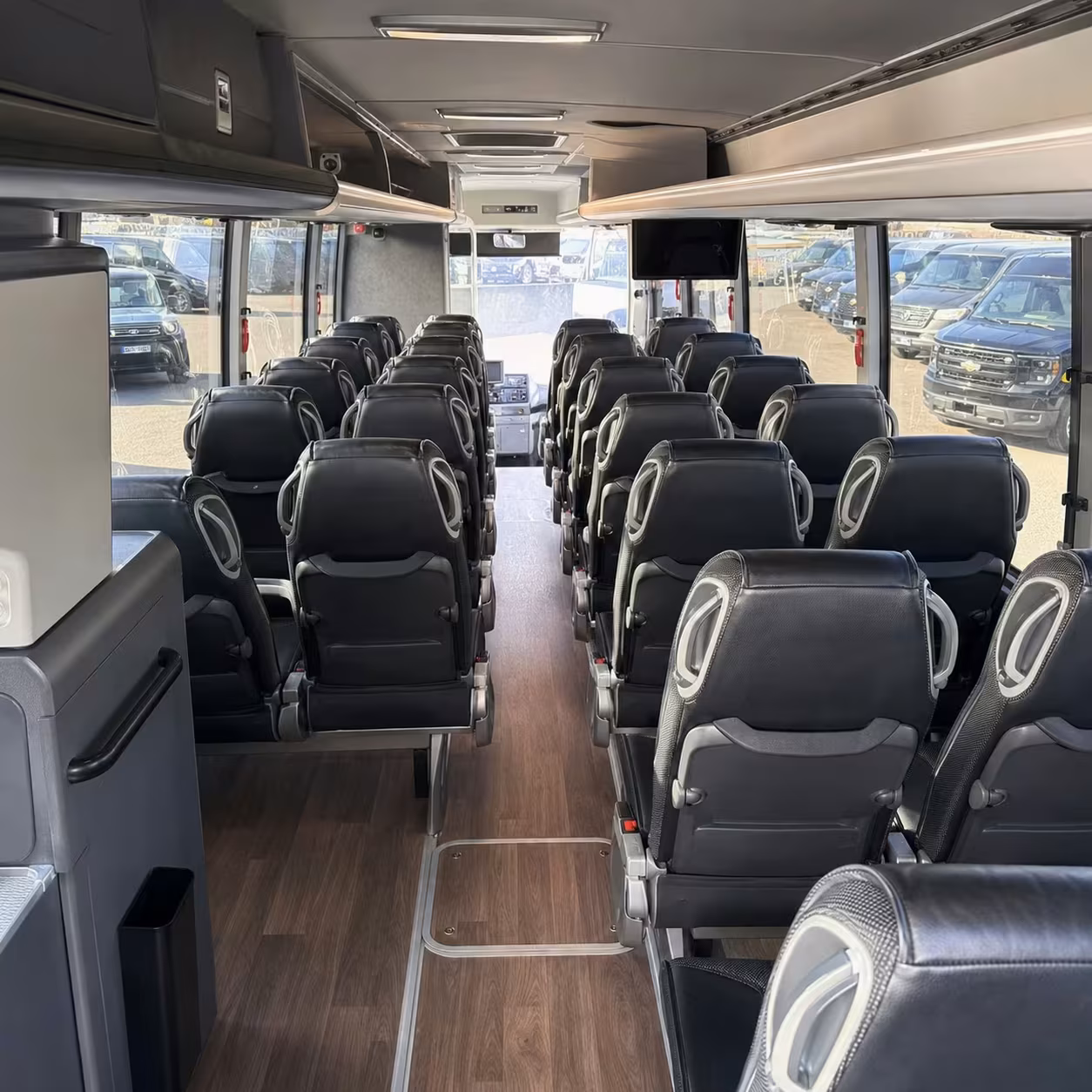 wyoming charter buses for municipal government employee shuttles